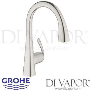 Grohe Zedra Single-Lever Sink Mixer (1/2 Inch) - 2012 to 2016 - Spare Parts 32294SD1 GEN1
